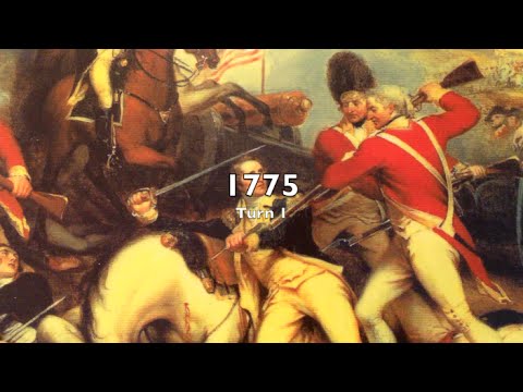 Washington's War - 1775 - Turn 1