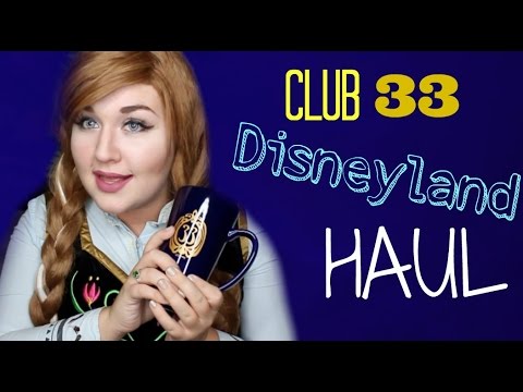 Club 33 Disneyland Haul/Giveaway!