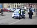 2x Politsei Police Octavia And Police Van On Scene