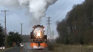 preview picture of video 'HD (bonus) SP 4449 Holiday Express Steam Train 12-11-11'