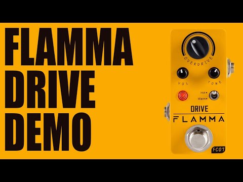 Демонстрация звучания педали эффектов Flamma FC07 Drive