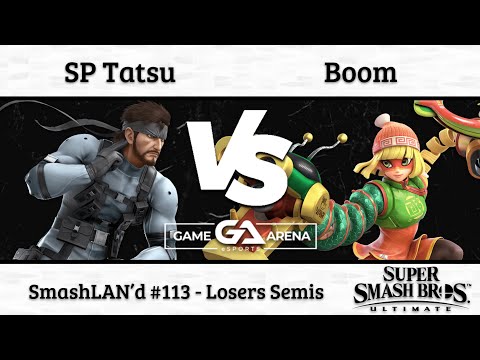 SmashLAN'd 113: SP Tatsu (Snake) vs. Boom (Min Min) - Losers Semis