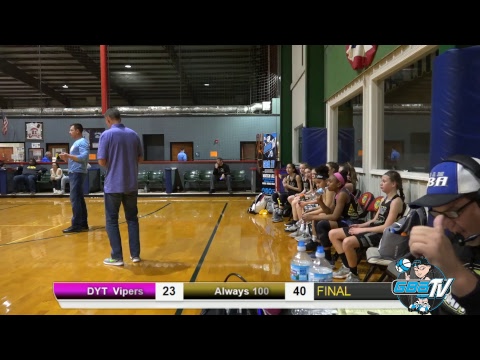 DYT Vipers vs. Always 100 Elite - 6th Grade Championship - GBA LIVE - 5th Annual GBA Flyer Classic