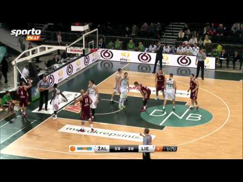 SportoTv.lt: LKF: Kauno "Žalgiris" - Panevėžio "Lietkabelis" 2015-02-20