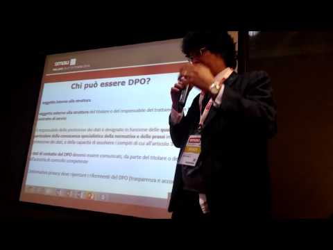 Mauro Alovisio - SMAU workshop - Data Protection Officer