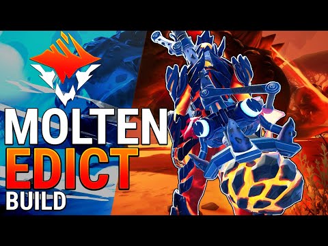 Dauntless Molten Edict in Frost Escalation - Exotic Hammer