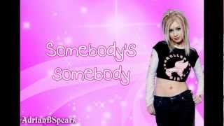 Christina Aguilera - Somebody&#39;s Somebody (Lyrics)
