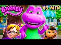 Laugh And Learn With Barney Barney 45 Minutes Kids Cartoon