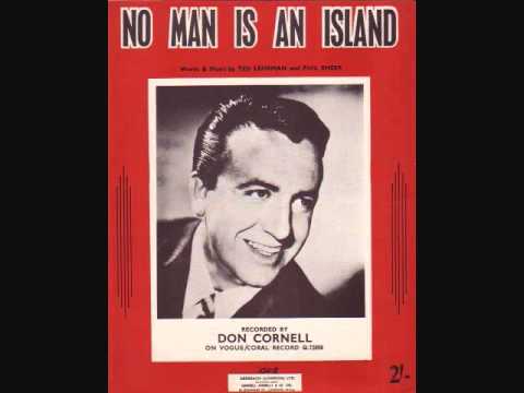 Don Cornell - No Man Is An Island (1954)