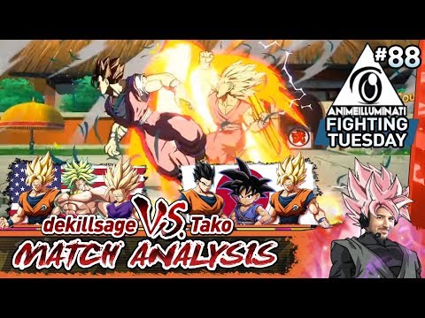 DBFZ Match Analysis: Fighting Tuesday #88 - dekillsage vs. Tako