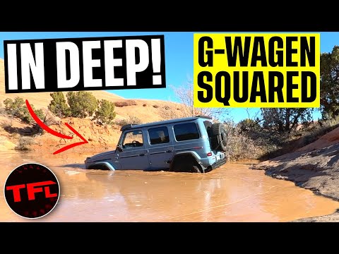 Holy SH%*! I Did NOT Expect to Take This Mercedes-AMG G 63 4x4 Squared into a Lake and Make It!
