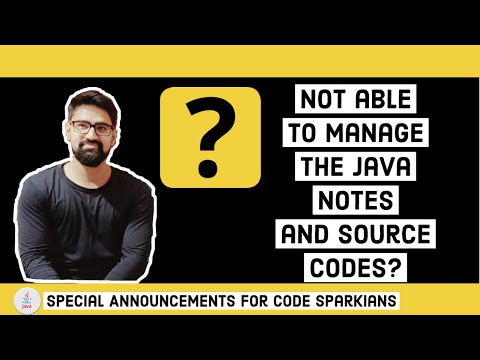 How To Manage Java Notes And Java Source Codes Java By Code Spark
