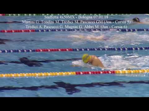 Staffetta 4x50MX Masc. (Ass-+Jun) - Bologna 07.01.18