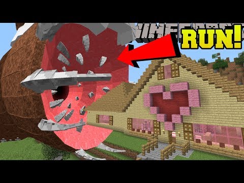 Minecraft: THE UNKILLABLE BOSS!!! (IT ATE JEN'S HOUSE!) - Mod Showcase