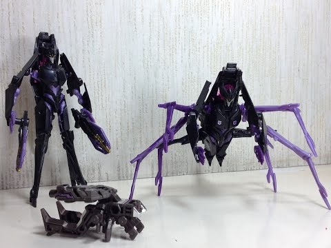 Airachnid Update Transformers Prime AM 18 Takara Review
