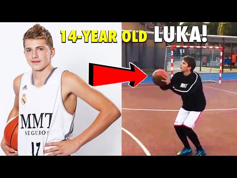 Rare Film of Luka Doncic Training at 14 Years Old