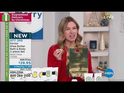 Perlier Shea Citrus 3piece Set