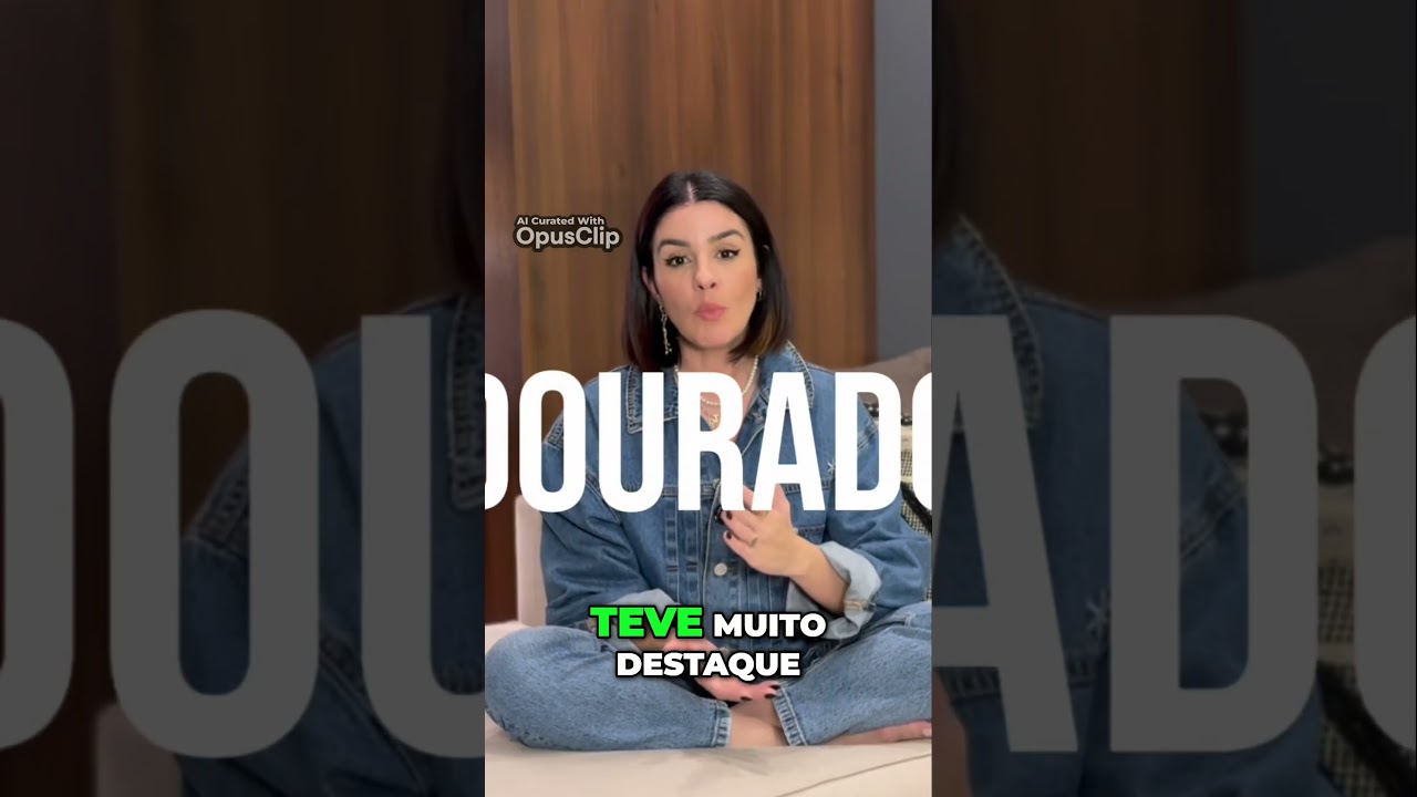 Dourado Suave  A Tendência Brilhante dos Desfiles