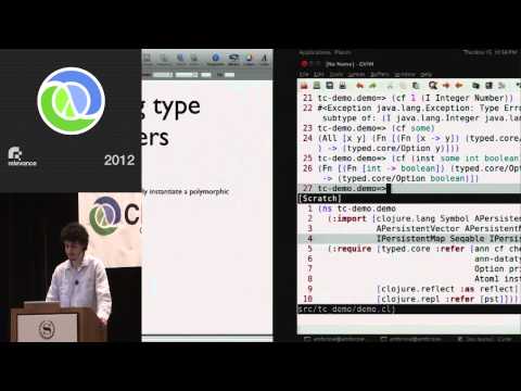 Image thumbnail for talk Typed Clojure