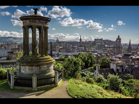 Best View of Edinburgh | Most Beautiful City in Europe Walking Tour
