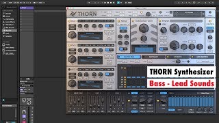 Video thumbnail for Dmitry Sches THORN Synthesizer Plugin (Sound Demo - Bass & Leads) by SYNTH ANATOMY