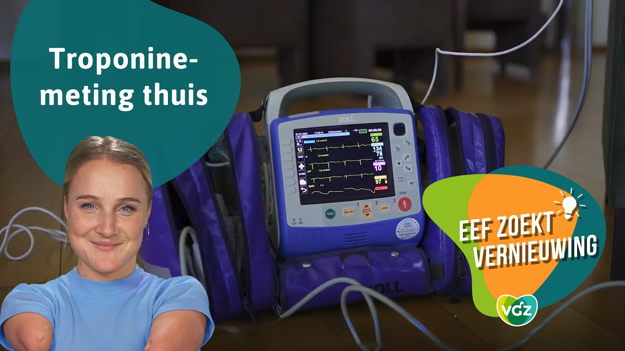 Eef zoekt vernieuwing: troponinemeting thuis bij de patiënt