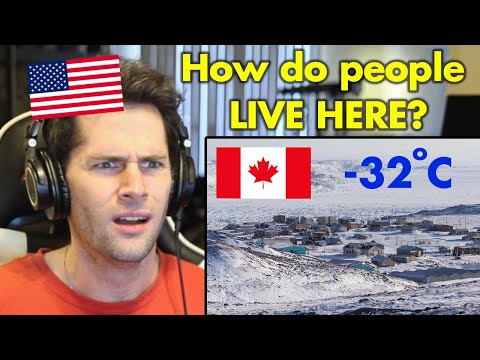 American Reacts to Nunavut's Only City (Iqaluit)