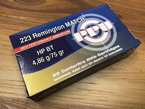 .223 Remington, 75gr BTHP, Prvi Partizan (PPU)