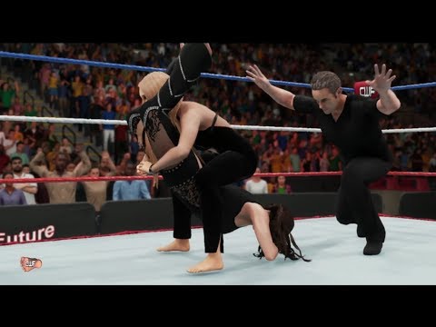 Sable vs Stephanie McMahon Match  | WWE 2K18 | WWE 2K18 match