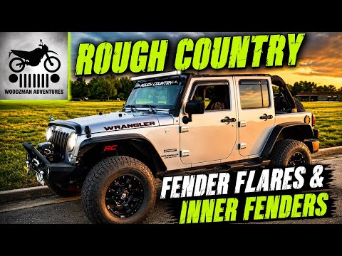 Rough Country Jeep Wrangler Tube Fender Flares & Inner Fenders Install review