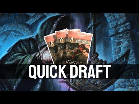 Magic Arena - Baldur's Gate Quick Draft - Early Access Streaming Event!