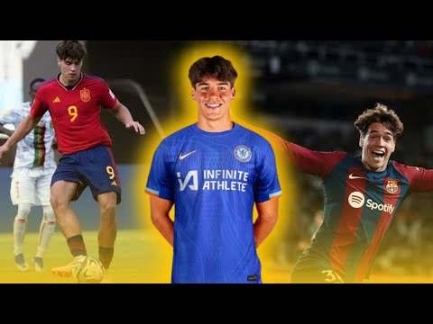 Marc Guiu 2024 The Rising Striker Goals & Skills