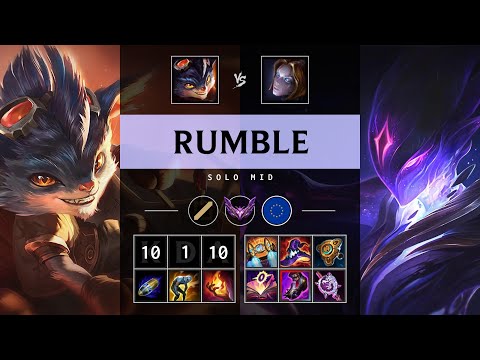 Rumble Mid vs Orianna - EUW Master Patch 25.17
