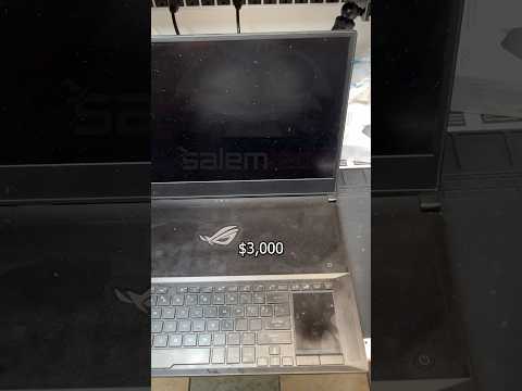 ASUS ROG Zephyrus S17 is an impressive #gaming #pc (when it works) #tech #technology #shorts