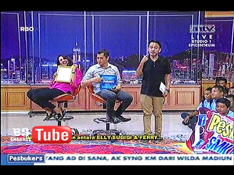 Pesbukers 02 Desember 2015 - Games Kecocokan Elly Sugigi & Ferry