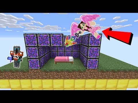 PopularMMOs Pat and Jen Minecraft: *OVERPOWERED* FUTURE LUCKY BLOCK BEDWARS! - Modded Mini-Game