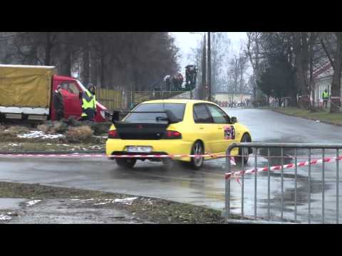 D. PIETRUSZEWSKI / M. ORZEŁ Mitsubishi Lancer EVO - "I Dębicka Motoorkiestra" 2012-01-08 Dębica