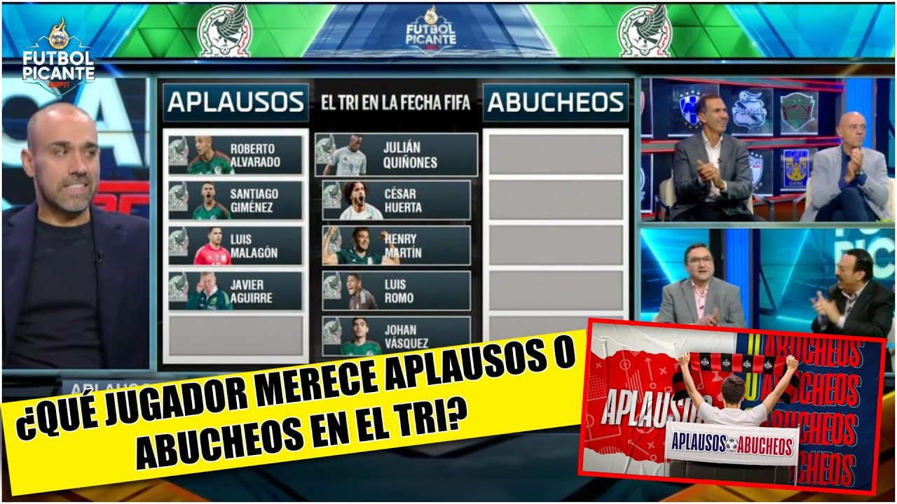 SELECCIÓN MEXICANA. El Vasco, Malagón, Santi Giménez y Luis Romo merecen APLAUSOS | Futbol Picante