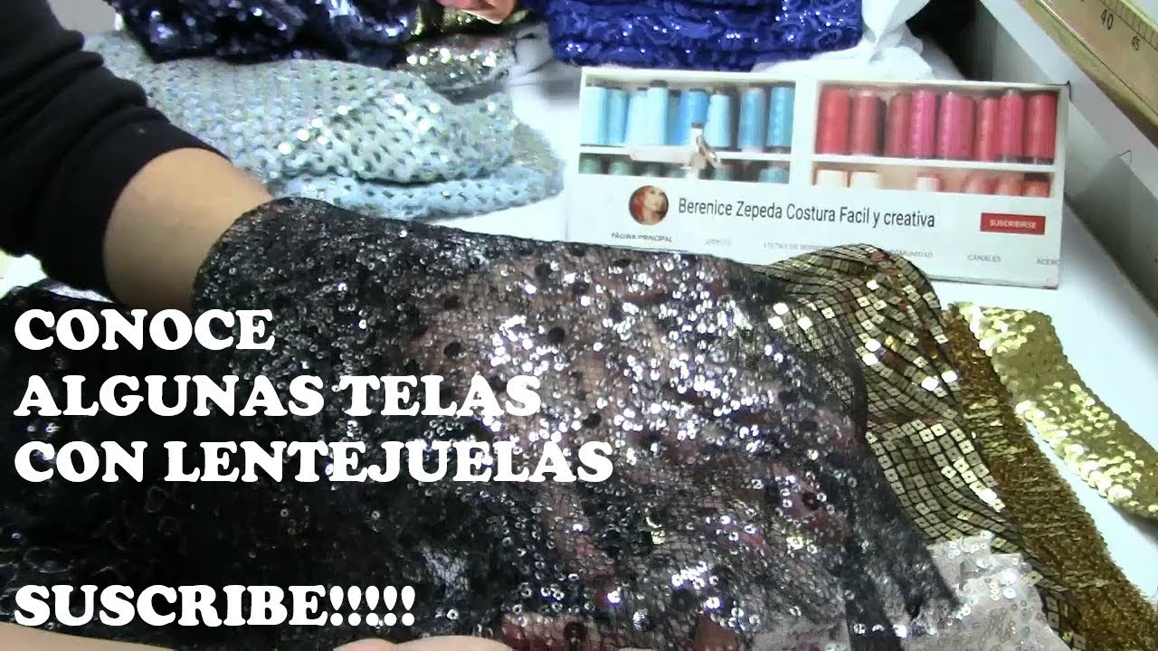 Watch TELAS CON LENTEJUELAS Now TELAS CON LENTEJUELAS