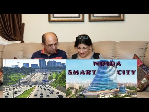 Noida City 4k | Noida The Second Mumbai Of India | Noida and Greater Noida City Full View | REACTION Video