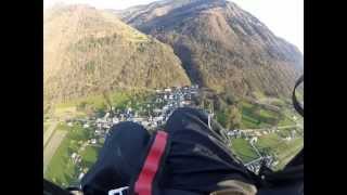 preview picture of video 'Paragliding French Alps Flight 9'