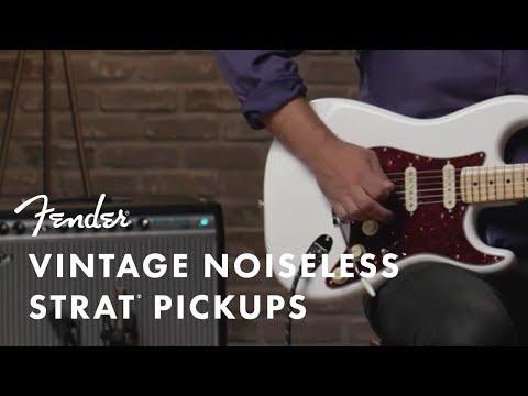 Fender Pre-Wired Strat® Pickguard, Vintage Noiseless SSS, Parchment image 4