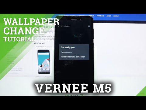 How to Download and Apply Live Wallpaper on VERNEE M5 – Apply Shadow Galaxy