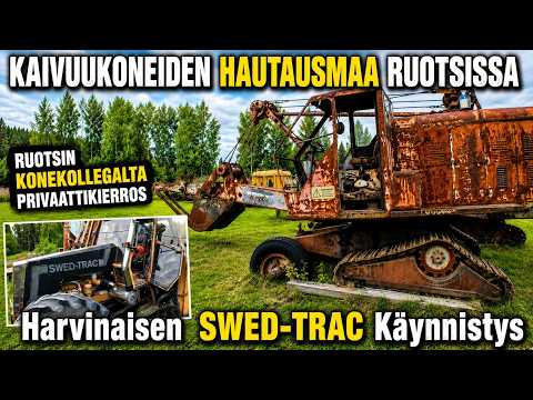 Löyty aivan Uskomaton konemuseo & SWED-TRAC 8L Scania koneella