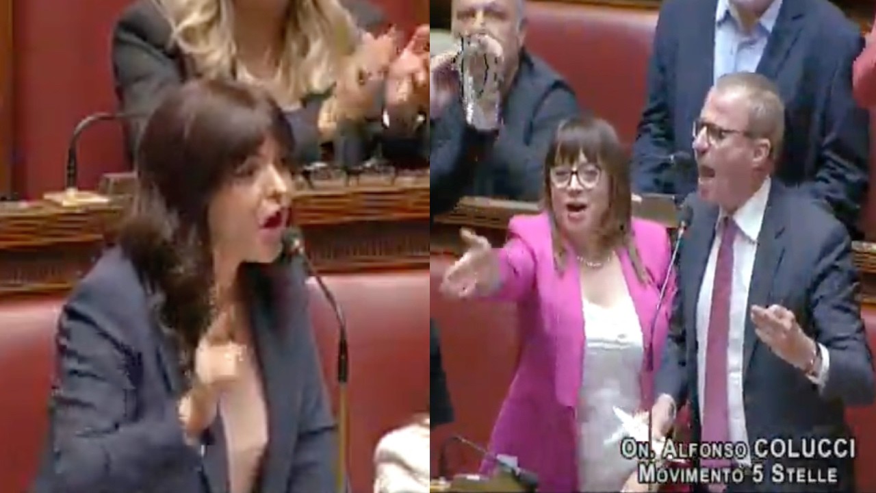 LITE FURIBONDA ALLA CAMERA TRA FRATELLI D'ITALIA E MOVIMENTO 5 STELLE SULLA GESTIONE ARCURI