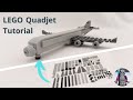 How To Build A LEGO Quadjet Airbus A340