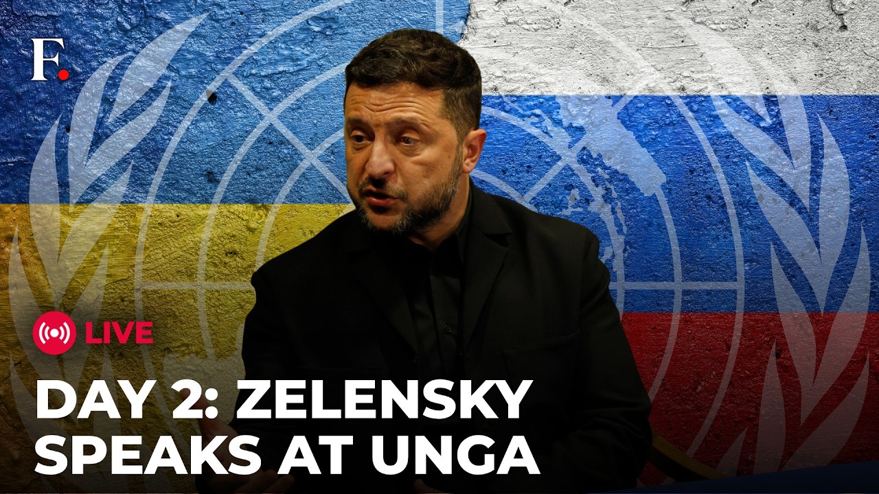 Zelensky LIVE at UNGA: Ukraine President Speaks At UN General Assembly | Day 2