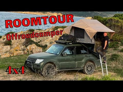 OFFROAD ROOMTOUR vom GELÄNDEWAGEN - Vanlife - Front Runner Umbau- Mitsubishi Pajero V80 3,2L BJ 2018