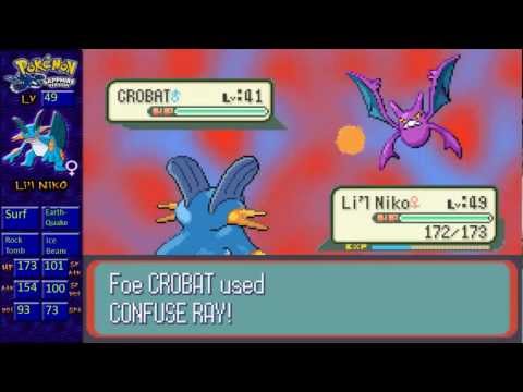 Let's Play Pokemon Sapphire: Swampert Solo Run! Ep. 13: The Legendary Leviathan: Kyogre