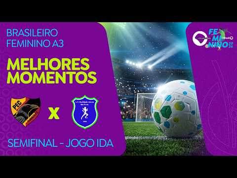 MELHORES MOMENTOS: PLANALTO-GO 2 X 0 REALIDADE JOVEM | BRASILEIRO FEMININO A3 | SEMIFINAL - IDA